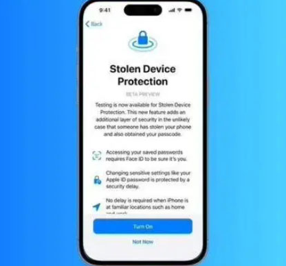 云安苹果授权维修店分享被盗设备保护功能开启方法 