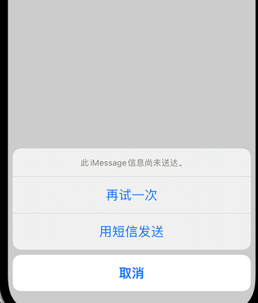 云安apple维修iPhone上无法正常发送iMessage信息