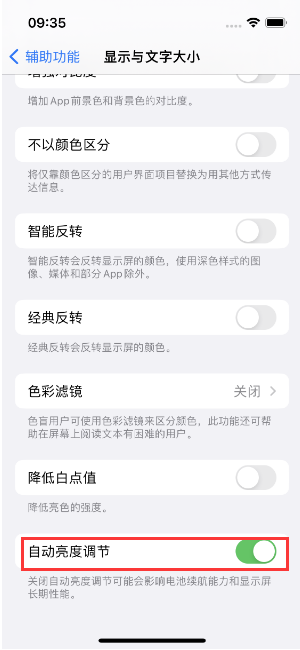 云安苹果15维修店分享iPhone 15 Pro系列屏幕亮度 