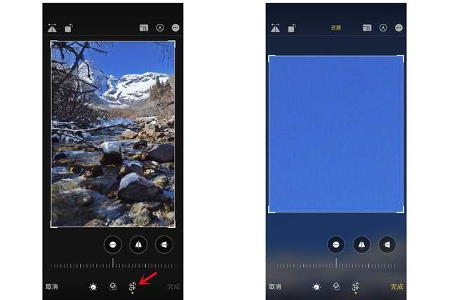 云安苹果手机维修分享iPhone手机如何使用裁剪功能隐藏照片 